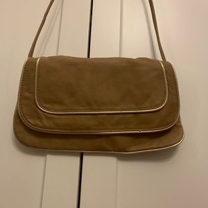 H&M vintage-inspired tan purse